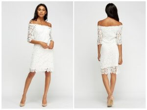 white dress from the designer tab