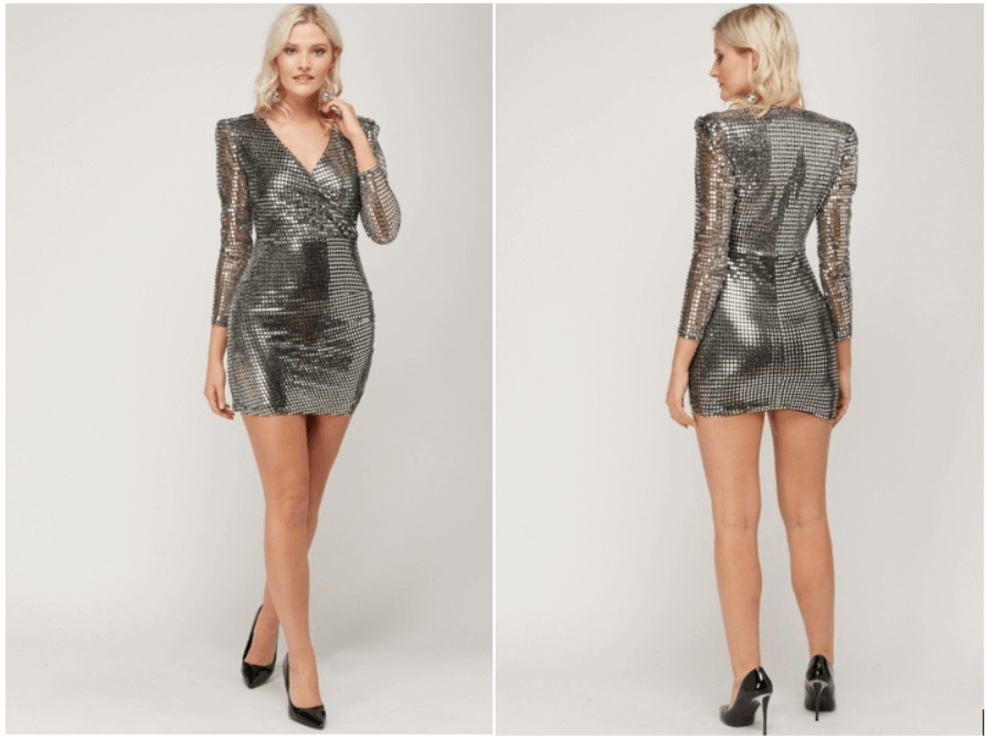 sequin dress christmas outfit