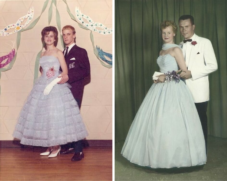 50s prom photos vintage prom dress fashion history