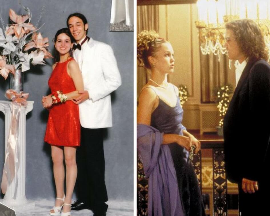 90s prom photos 10 things I hate about you 90s cami dress