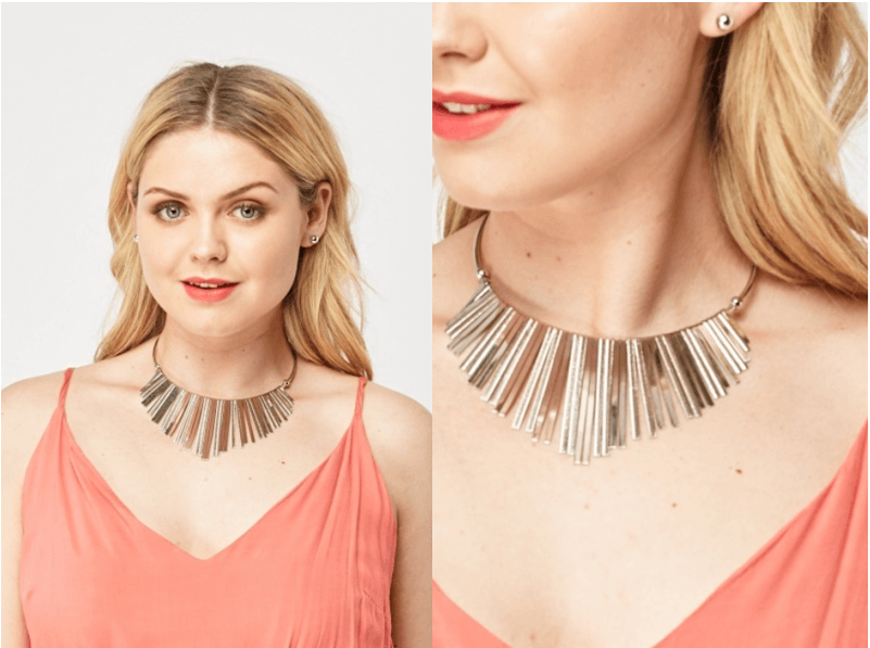 statement necklace and earrings set women's beach to bar outfits holiday accessories
