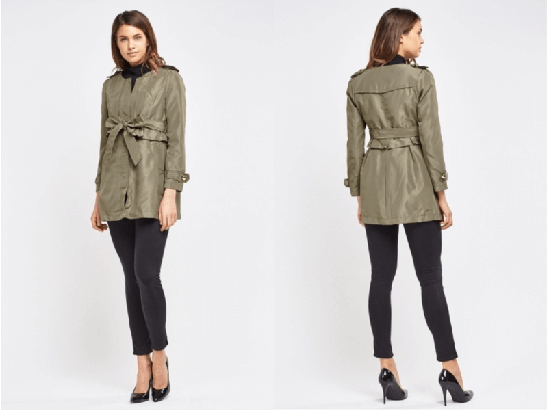 women's cheap trench coat