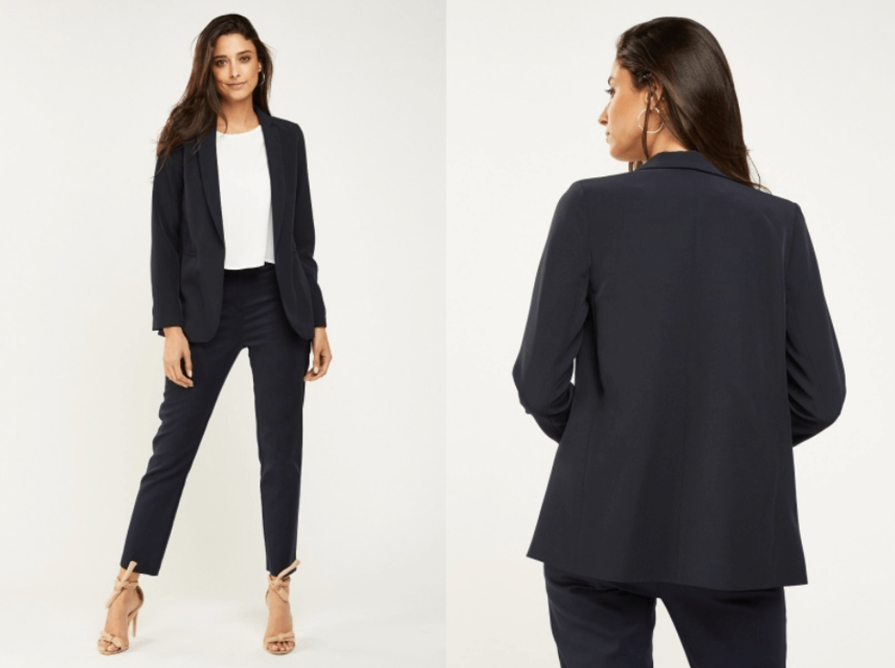 women's cheap blazer jacket trouser suit dress alternative party dressing