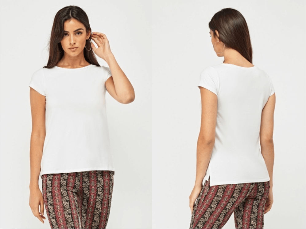 women's cheap basic white t-shirt staples for a capsule wardrobe